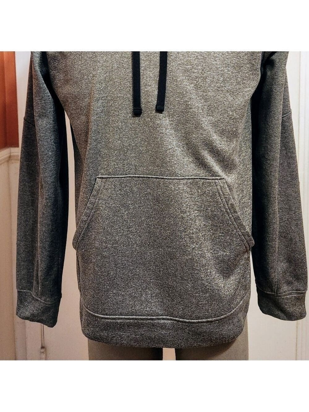 Champion Men's Hoodie Sweatshirt Heather Gray Medium - Picture 4 of 10